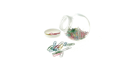 Clique para ampliar! - Porta clips com 100 clips SMK-5594