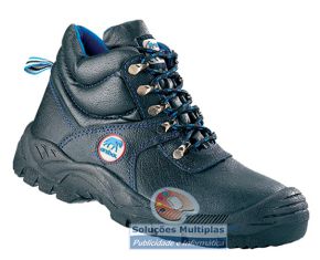 Clique para ampliar! - Bota preta S3 SMF-1688-BS3